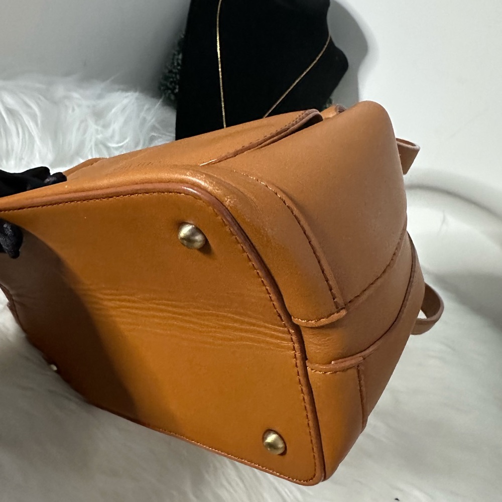 Authentic Burberry Small Leather Handbag - Picture 8 of 10